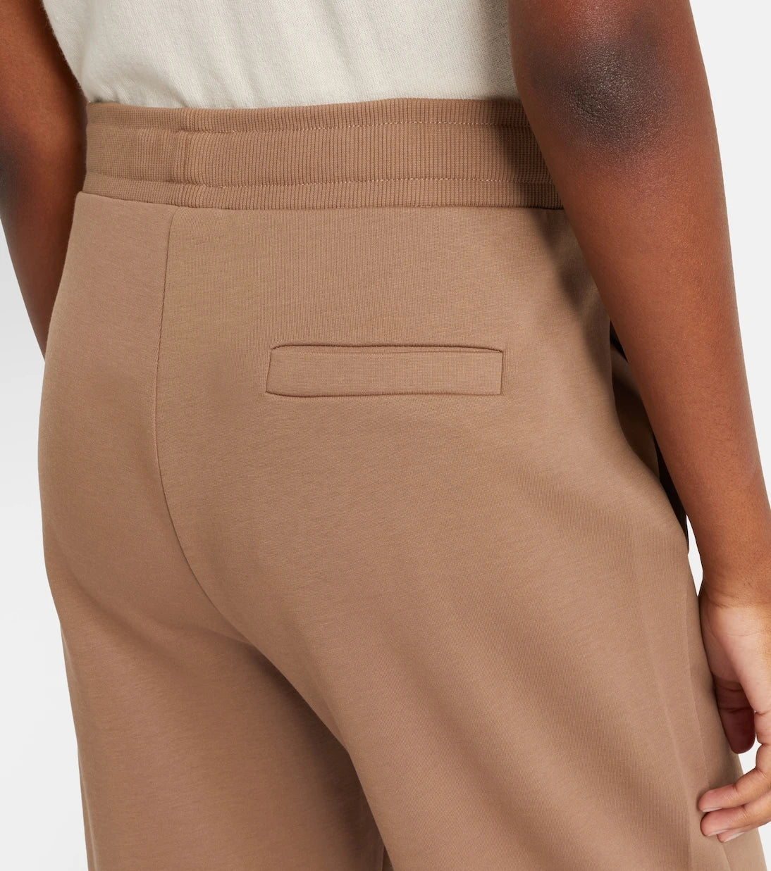 'S Max Mara - بنطلون بقصة مستقيمة من مزيج القطن