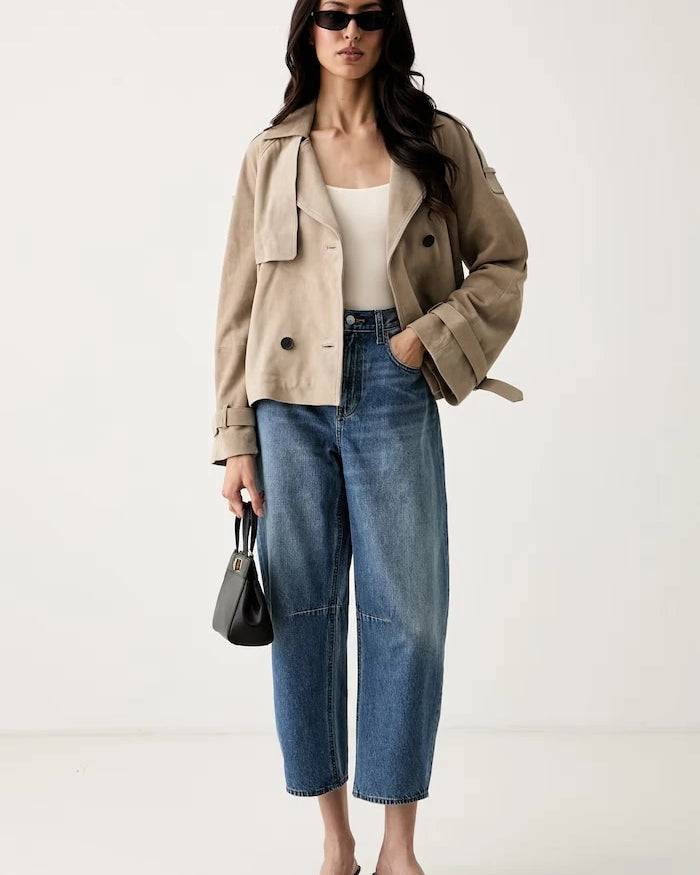 Calvin Klein Jeans barrel kadın jean pantolon