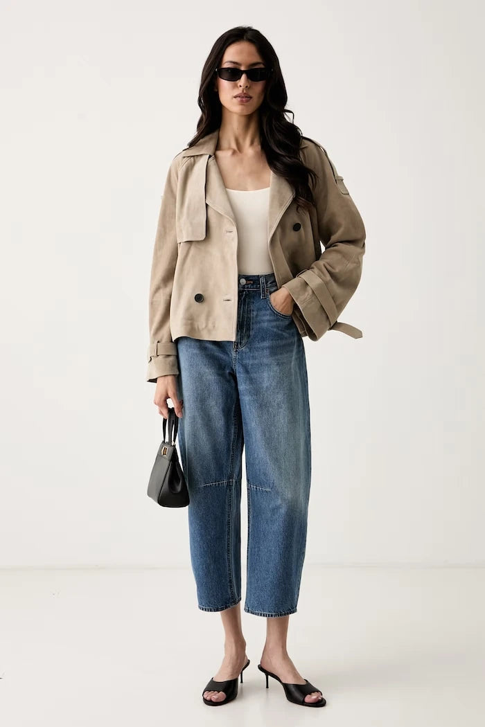 Calvin Klein Jeans barrel kadın jean pantolon