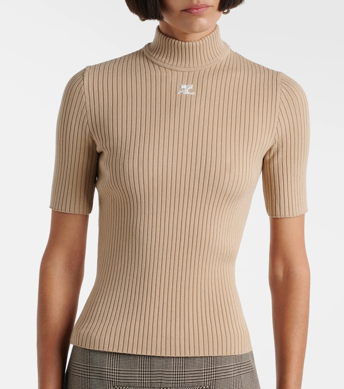 Courrèges - Reedition fitilli triko üst