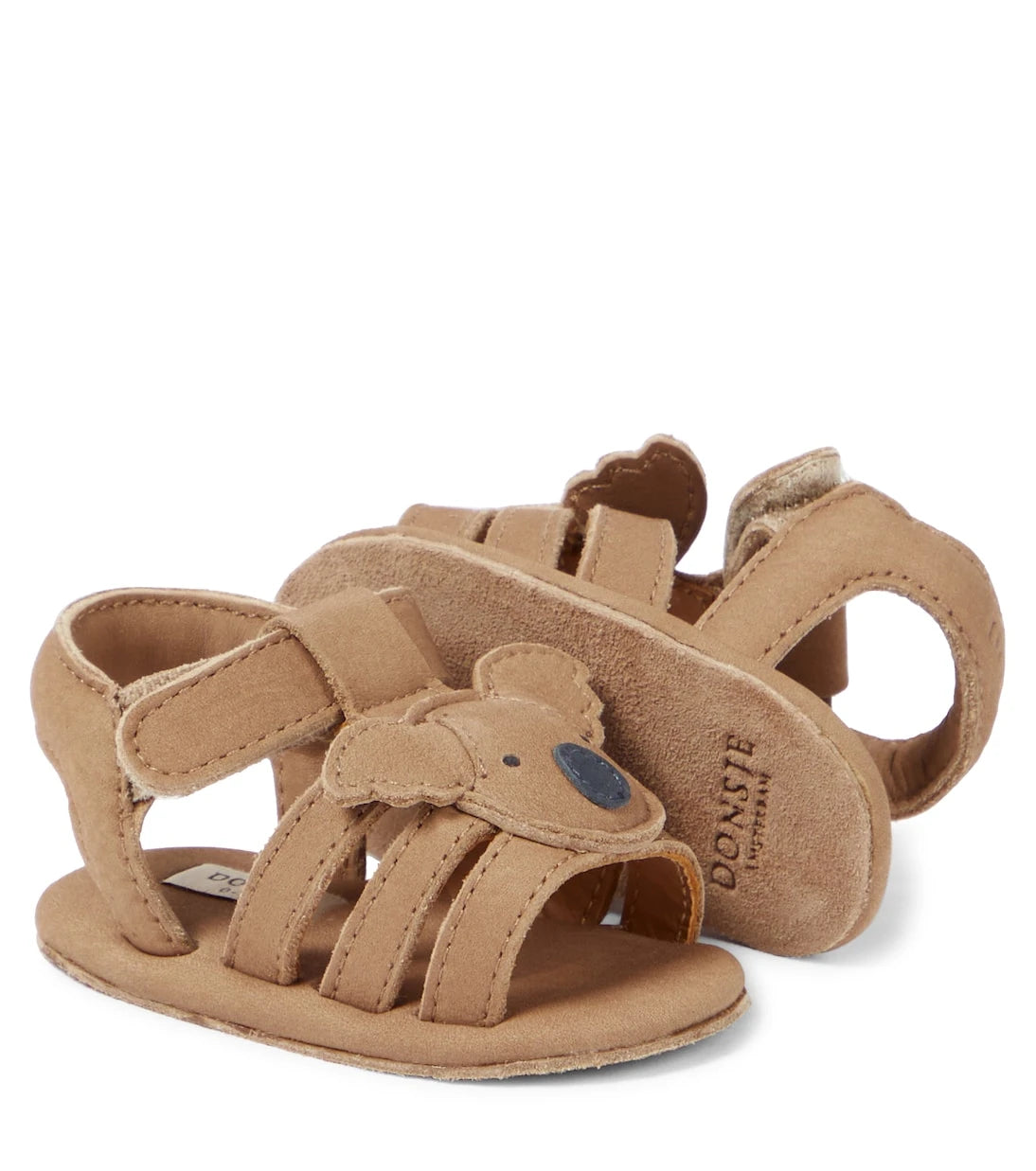 Donsje - Baby Diedan Koala leather sandals