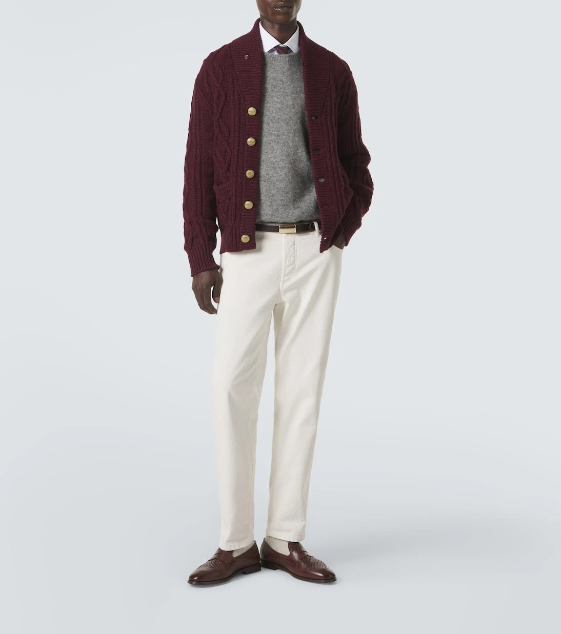 Brunello Cucinelli - Alpaca, cashmere, and wool-blend sweater