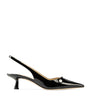Amita 45 Leather Slingback Pumps