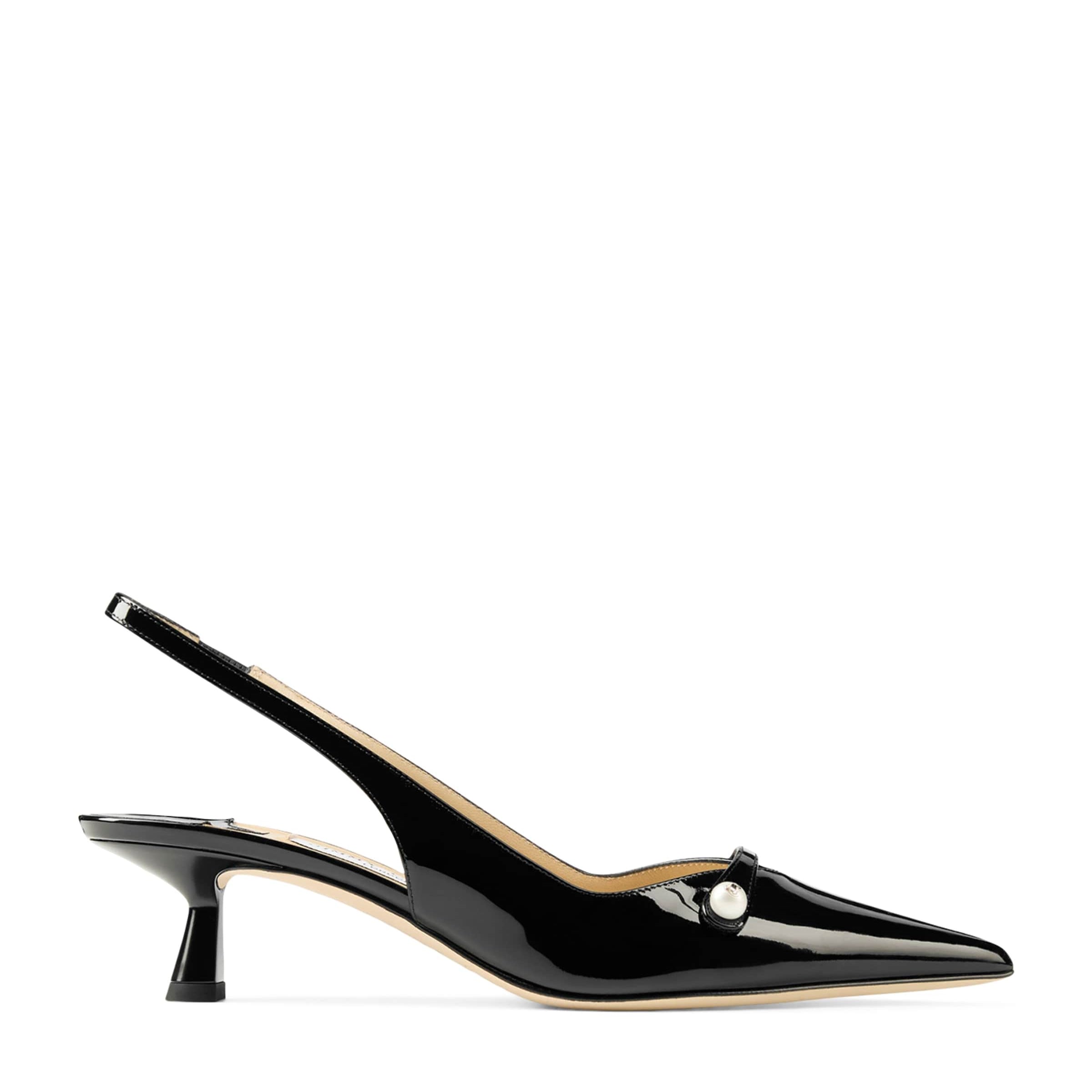 Amita 45 Leather Slingback Pumps