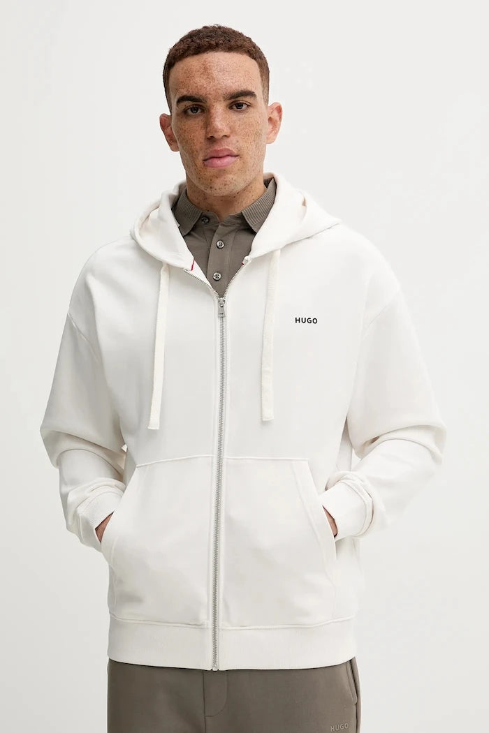 HUGO erkek kapüşonlu sweatshirt Dapozip