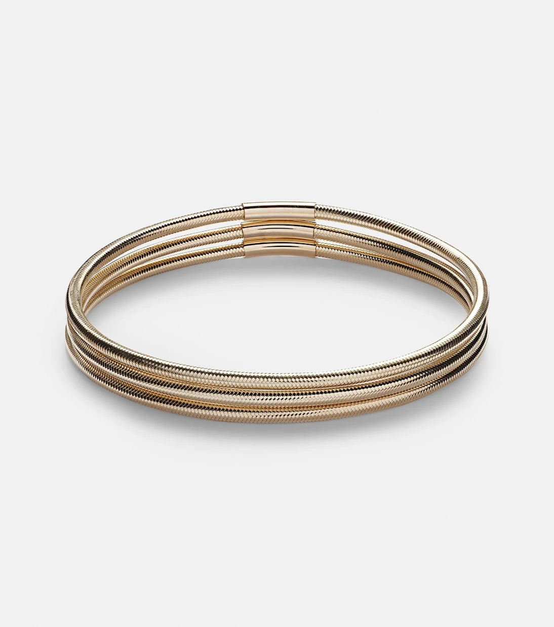 Stone and Strand - Liquid Gold Stretch 14kt gold bracelet