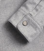 Colombo Grey Silk-Cashmere Hybrid Jacket