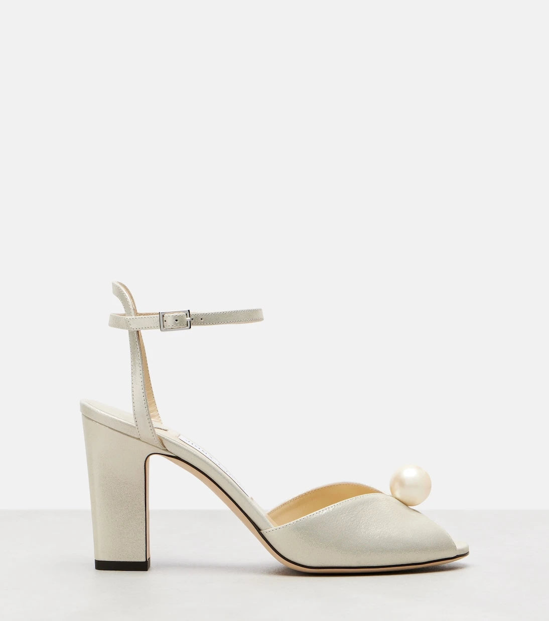 Jimmy Choo - Sacaria 85 leather sandals