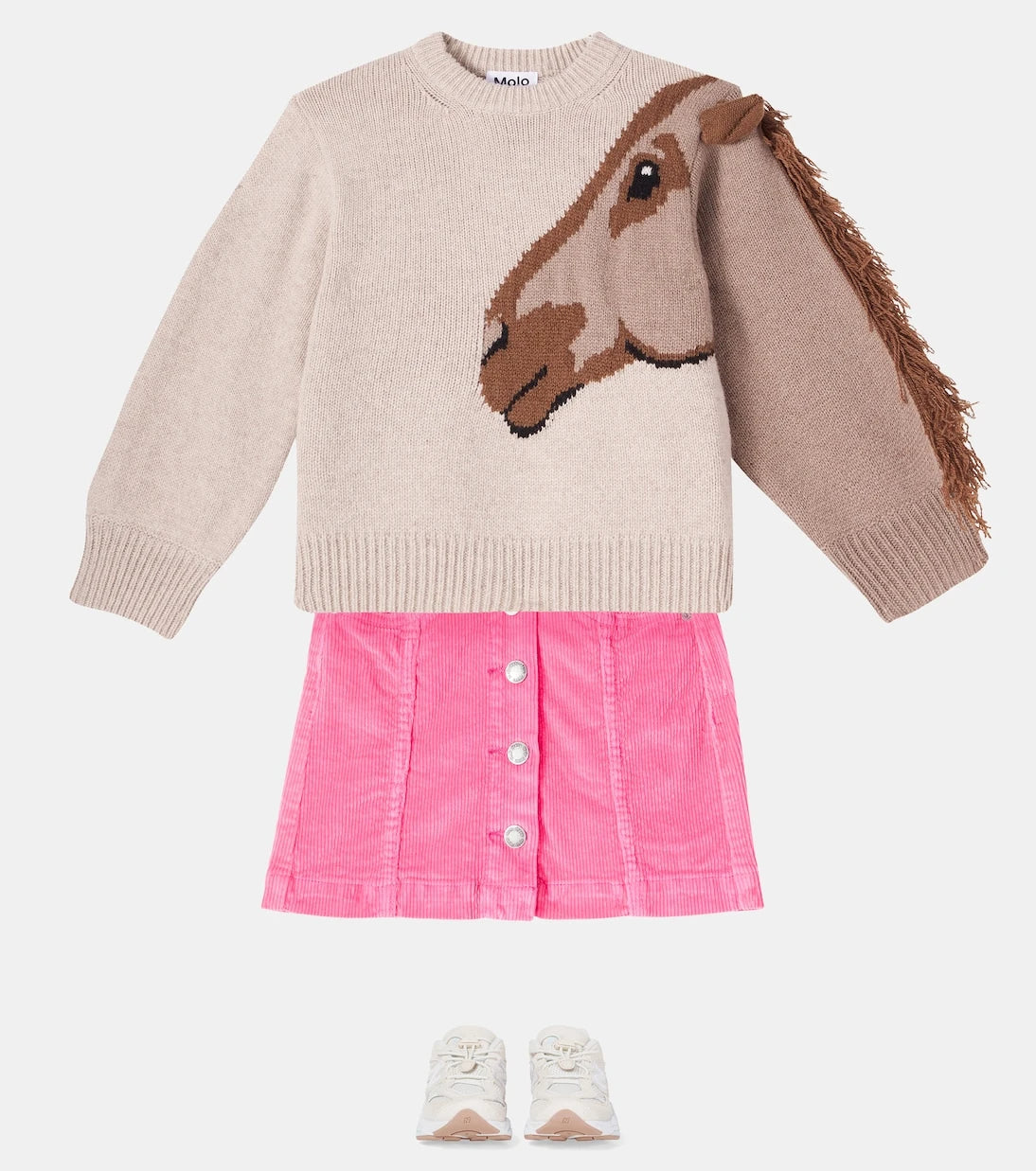 Molo - Bera cotton corduroy skirt