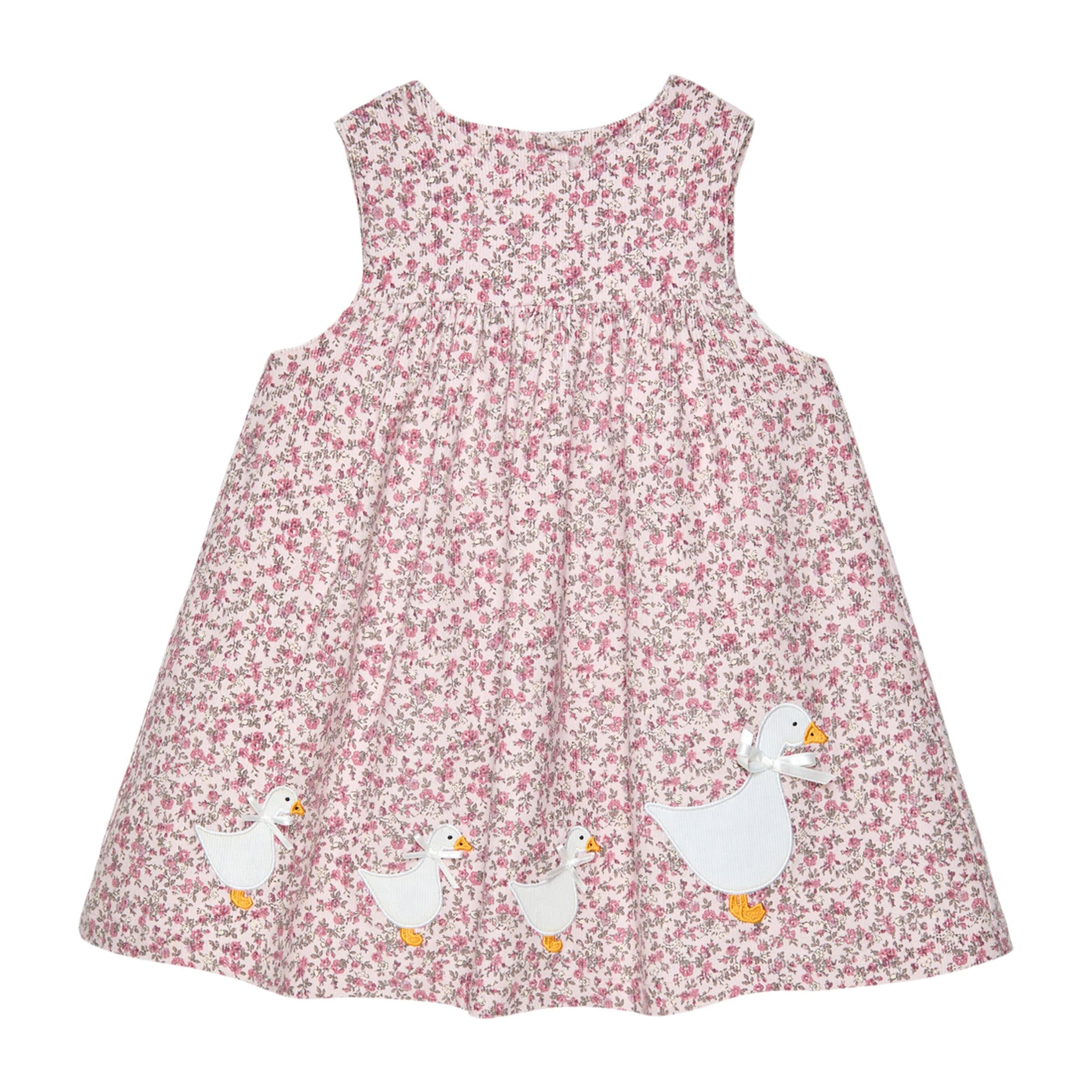 Trotters Cotton Duck Floral Dress (3-36 Months)