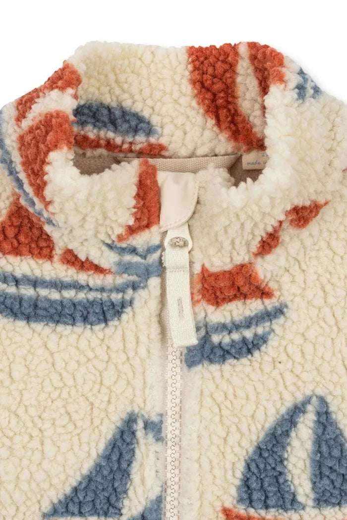 Konges Sløjd JODY TEDDY JACKET GRS Çocuk Ceketi