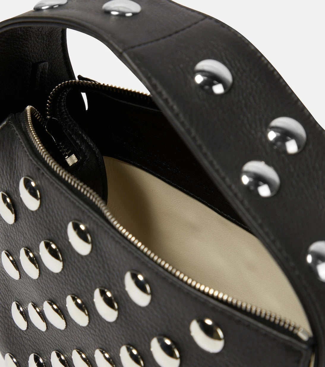 Khaite - Elena studded leather shoulder bag