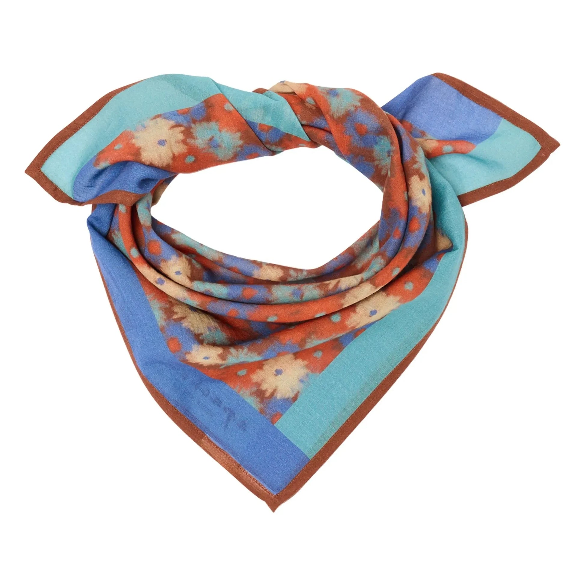 Apaches - Falala Fleuri Scarf | Blue