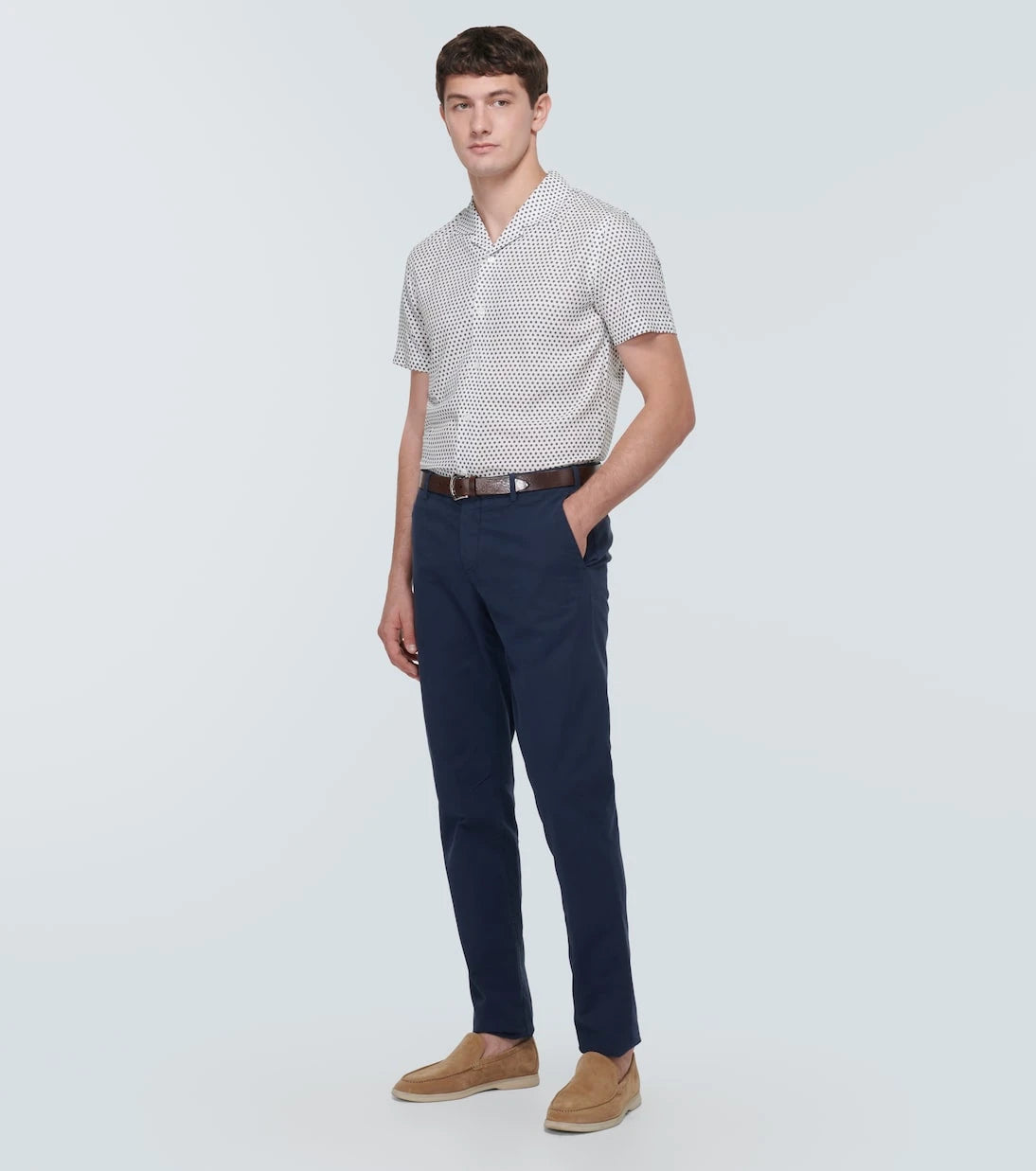 Orlebar Brown - Hibbert floral bowling shirt