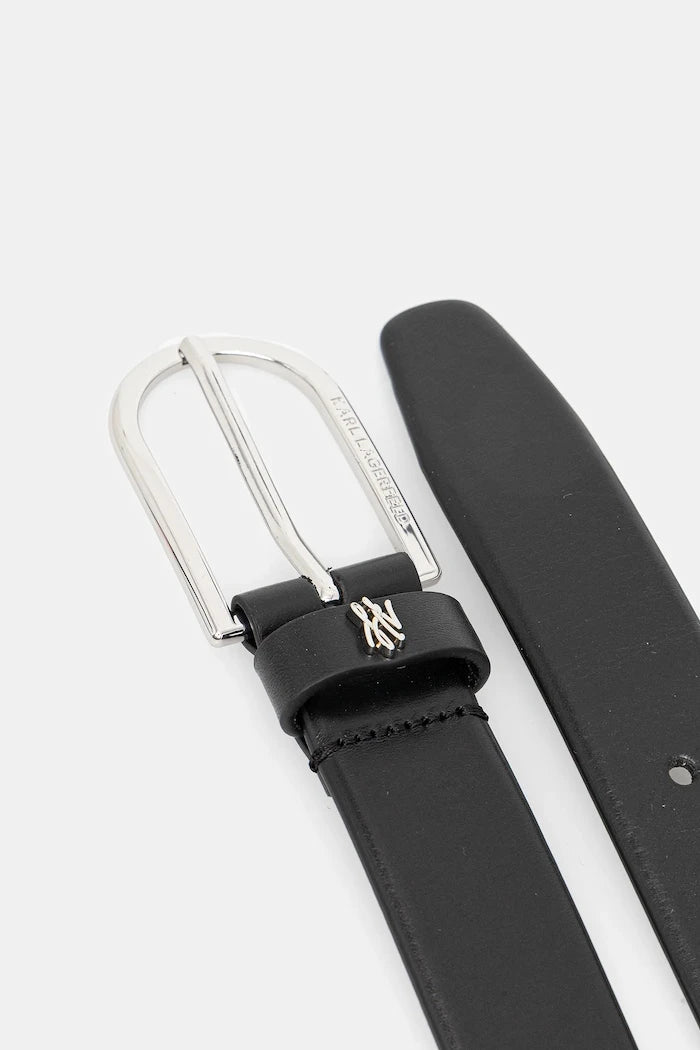 Кожен колан Karl Lagerfeld K/AUTOGRAPH