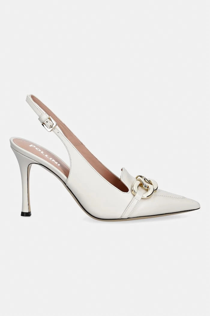 Кожени обувки с тънък ток Pollini