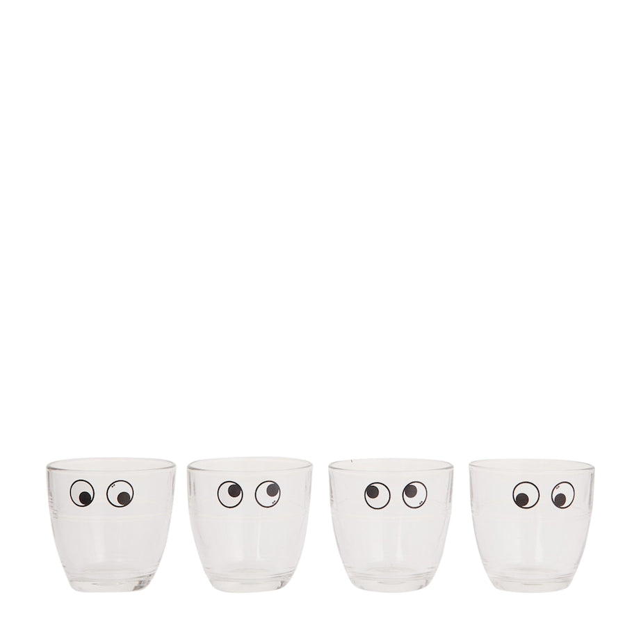 Glass Eyes Tumblers (Set of 4)