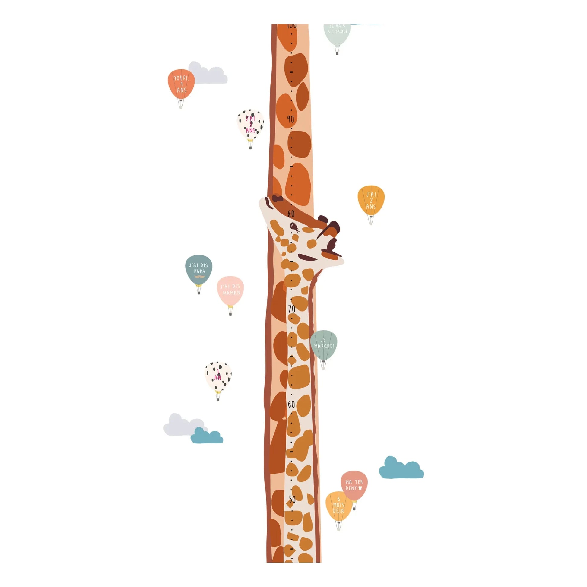 MIMI'lou - Safari Height Growth Chart - FR