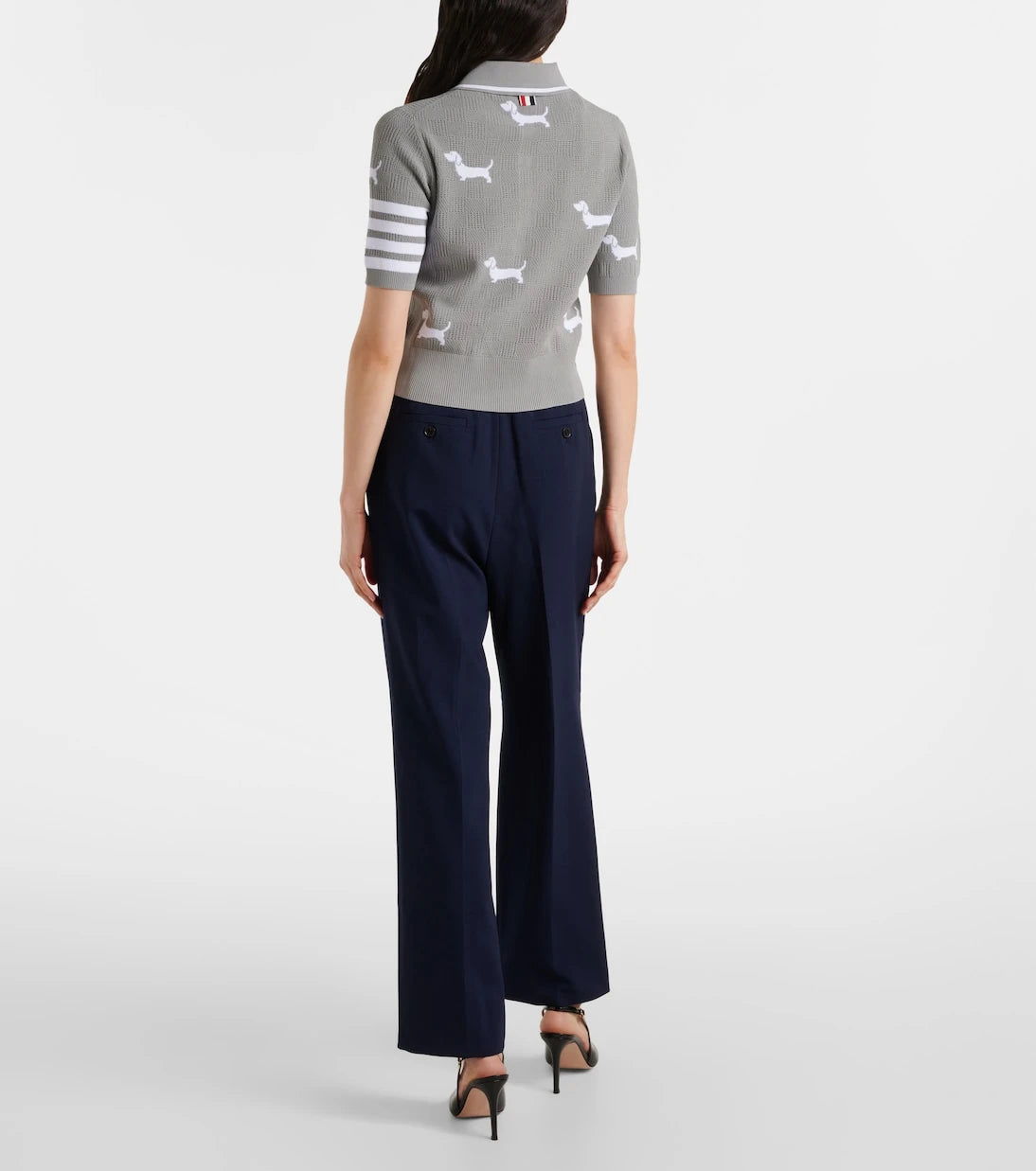 Thom Browne - 4-Bar polo shirt