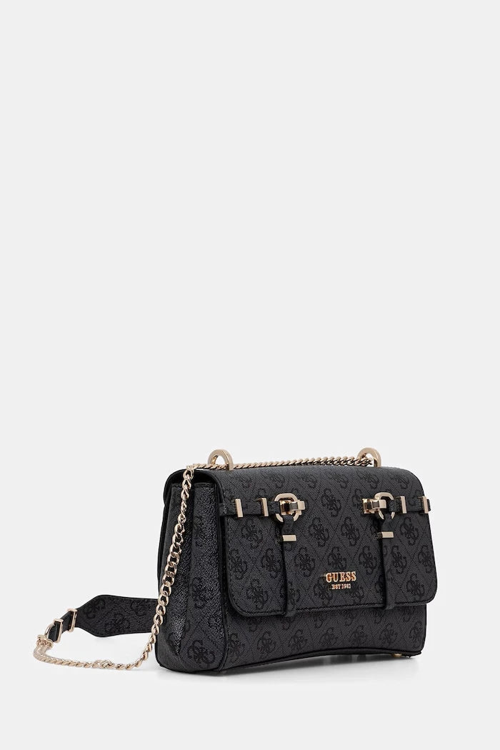 Guess LEONA suni deri kadın crossbody çanta