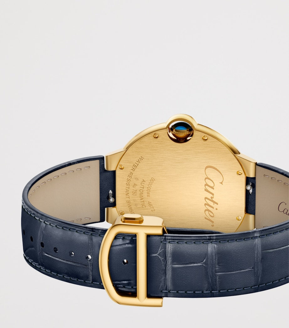 Yellow Gold Ballon Bleu de Cartier Watch 40mm