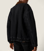 Black Logo Denim Jacket