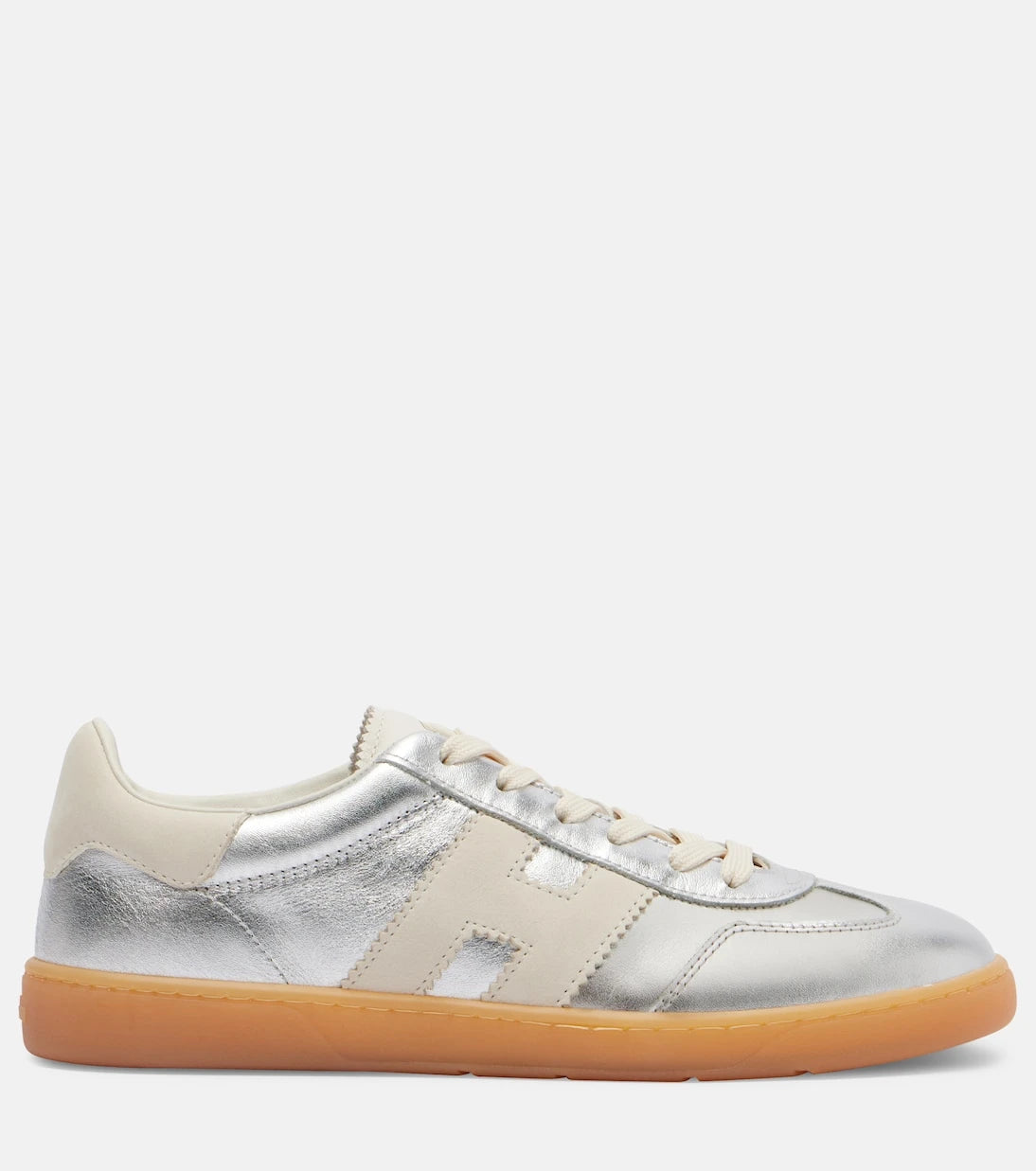 Hogan - Cool metallic leather sneakers
