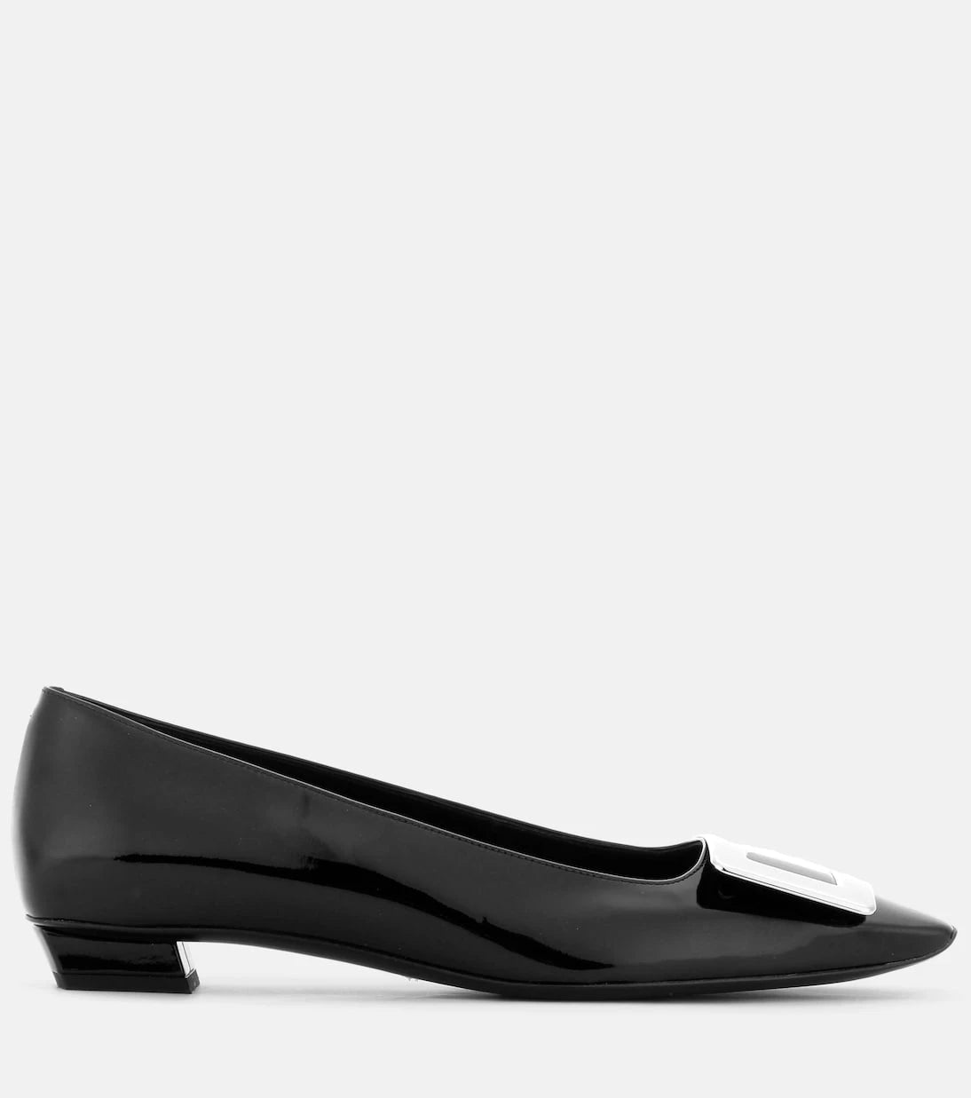 Roger Vivier - Belle Vivier patent leather ballet flats