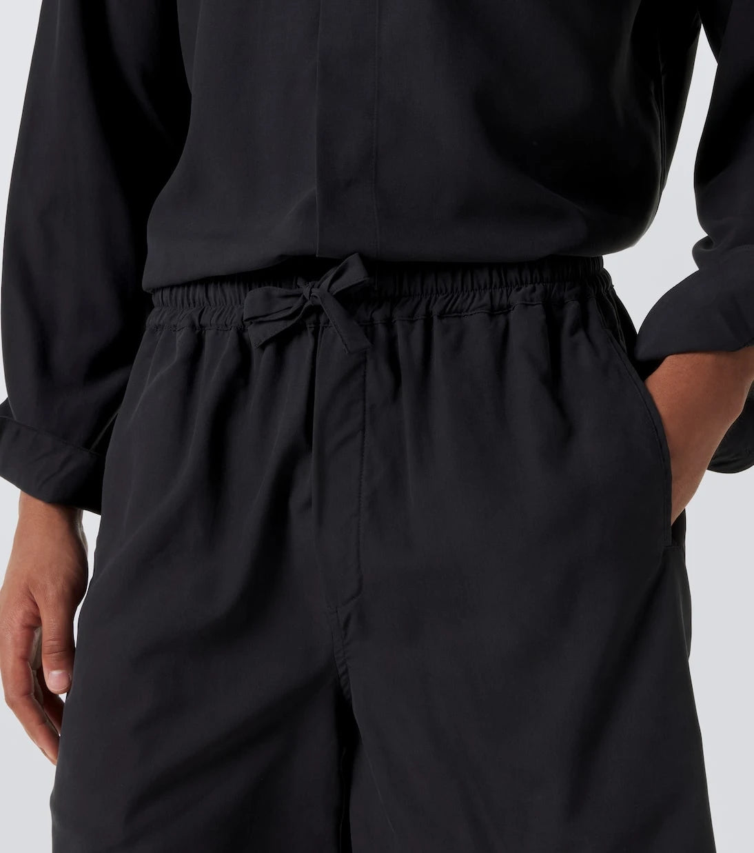 Saman Amel - Henri silk shorts