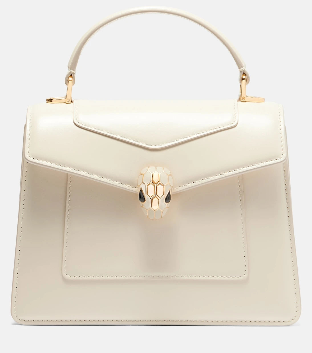 Bvlgari - Serpenti Forever Medium leather top-handle bag