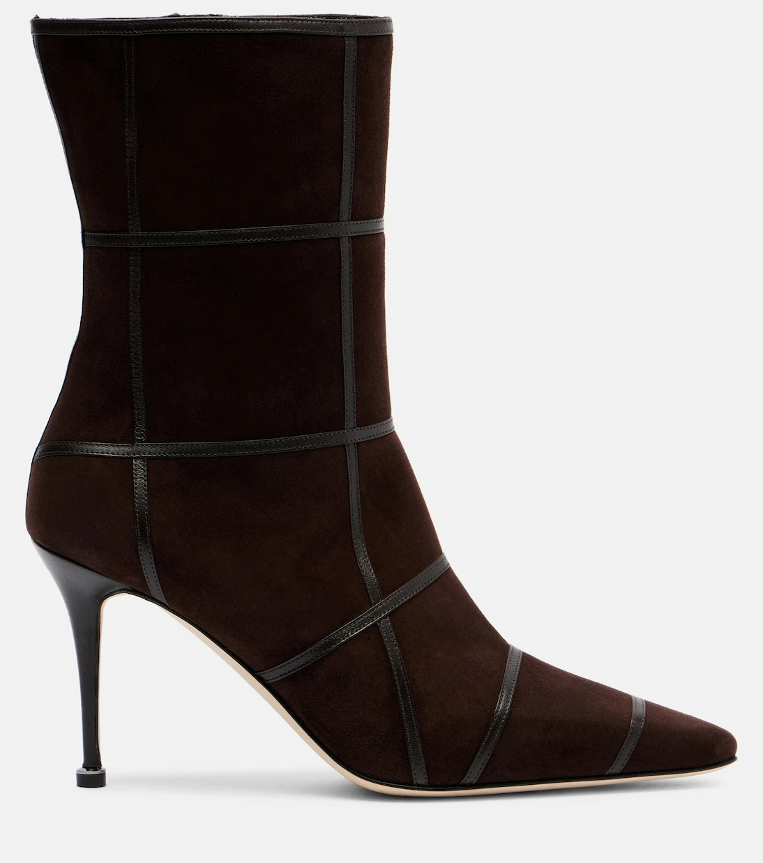 Manolo Blahnik - Trulona 90 suede ankle boots