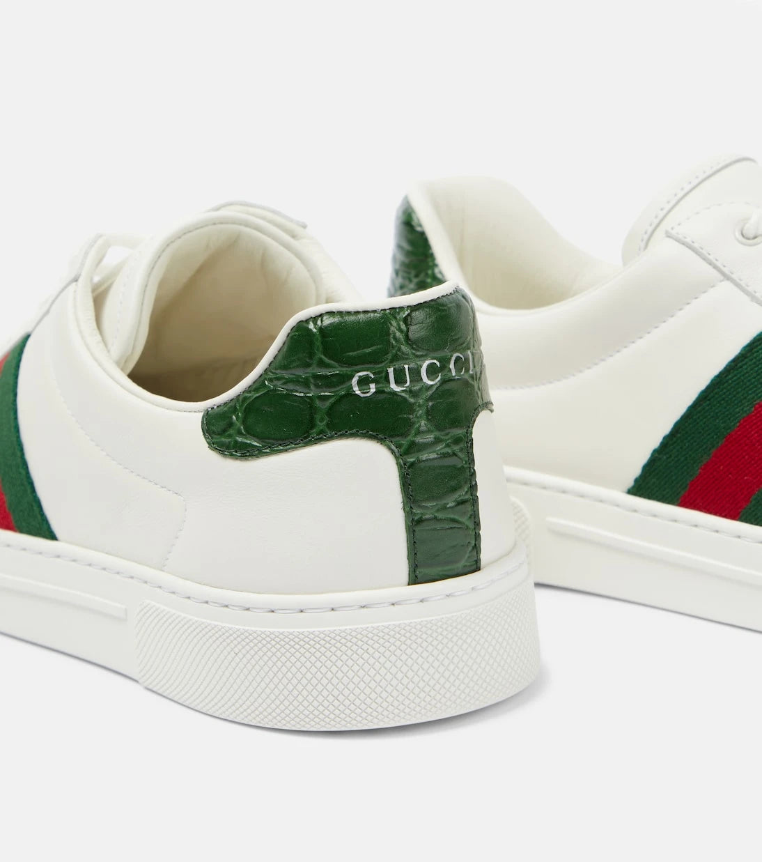 Gucci - Ace leather sneakers