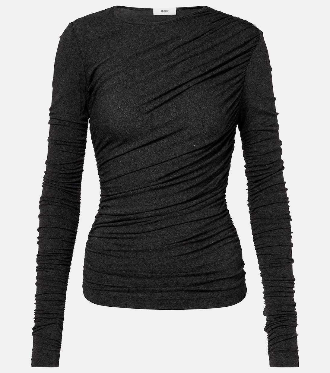 Agolde - Tania ruched jersey top