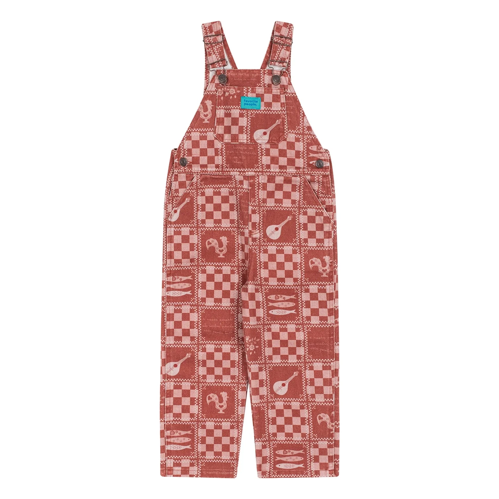 Favorite People - Namorados overalls | Red