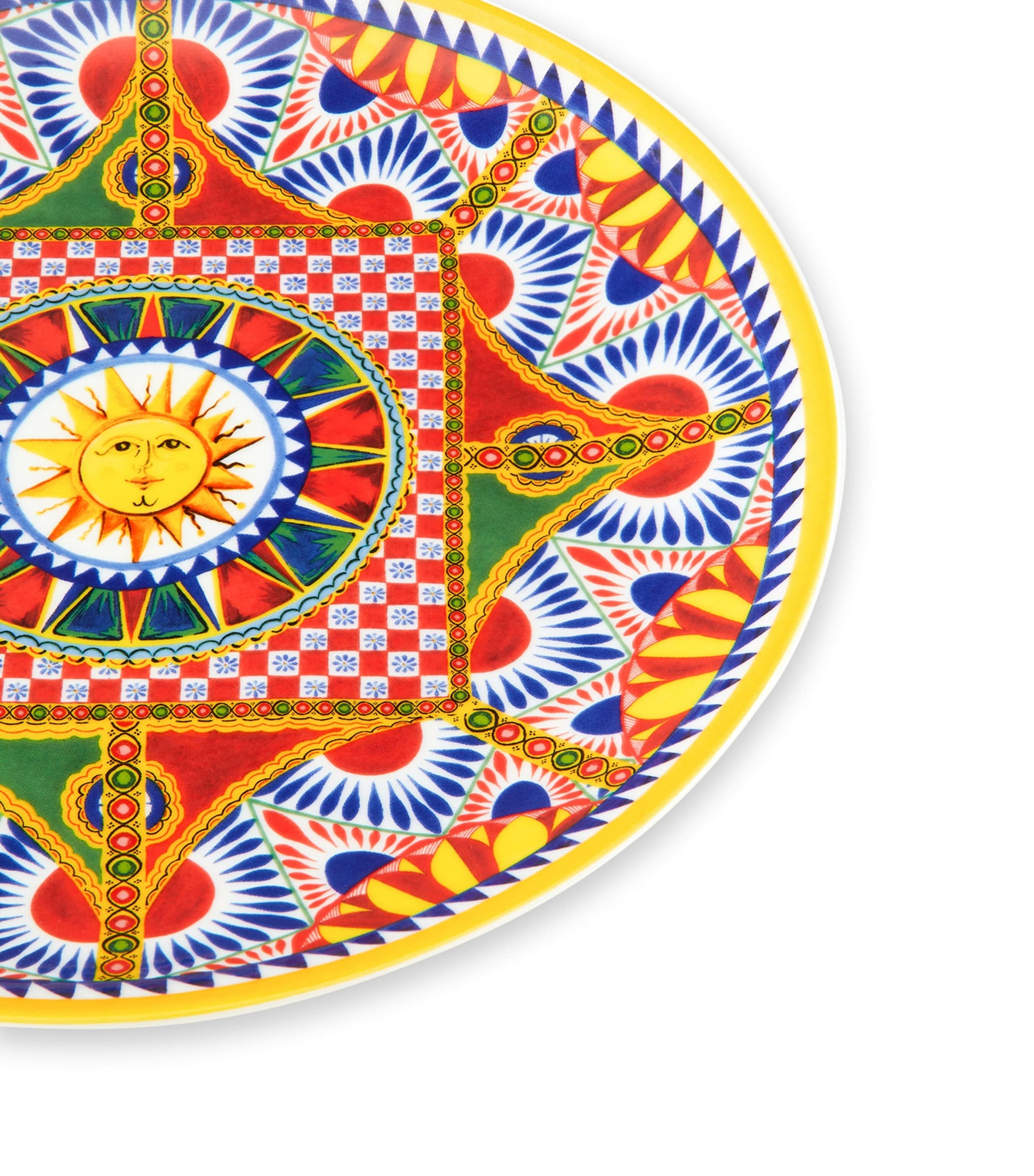 Dolce & Gabbana Casa Set of 2 Carretto Plates (26cm)