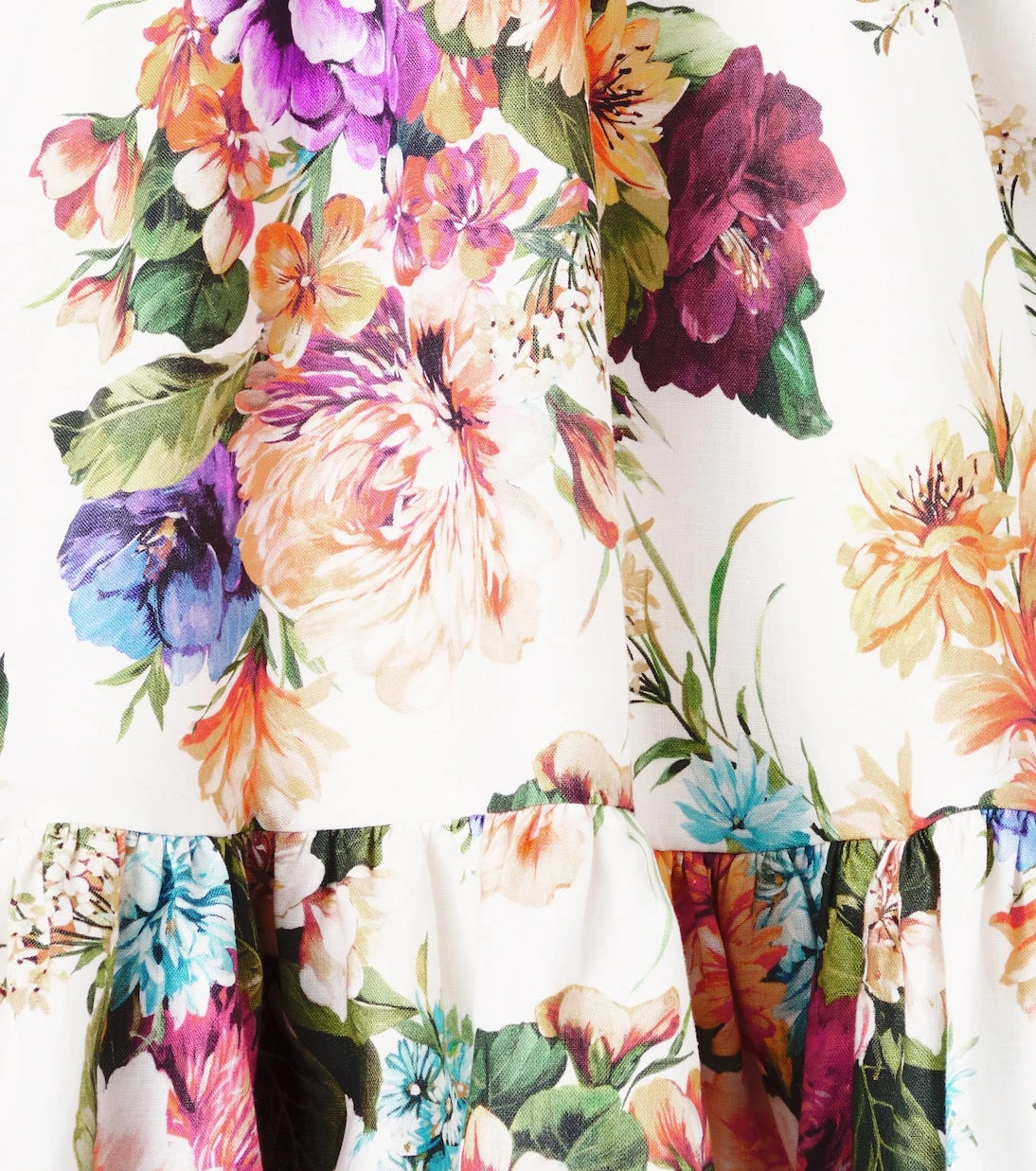 Dolce&Gabbana Kids - Floral linen dress