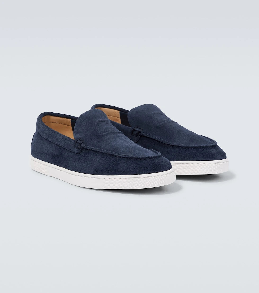 Christian Louboutin - Varsiboat suede loafers