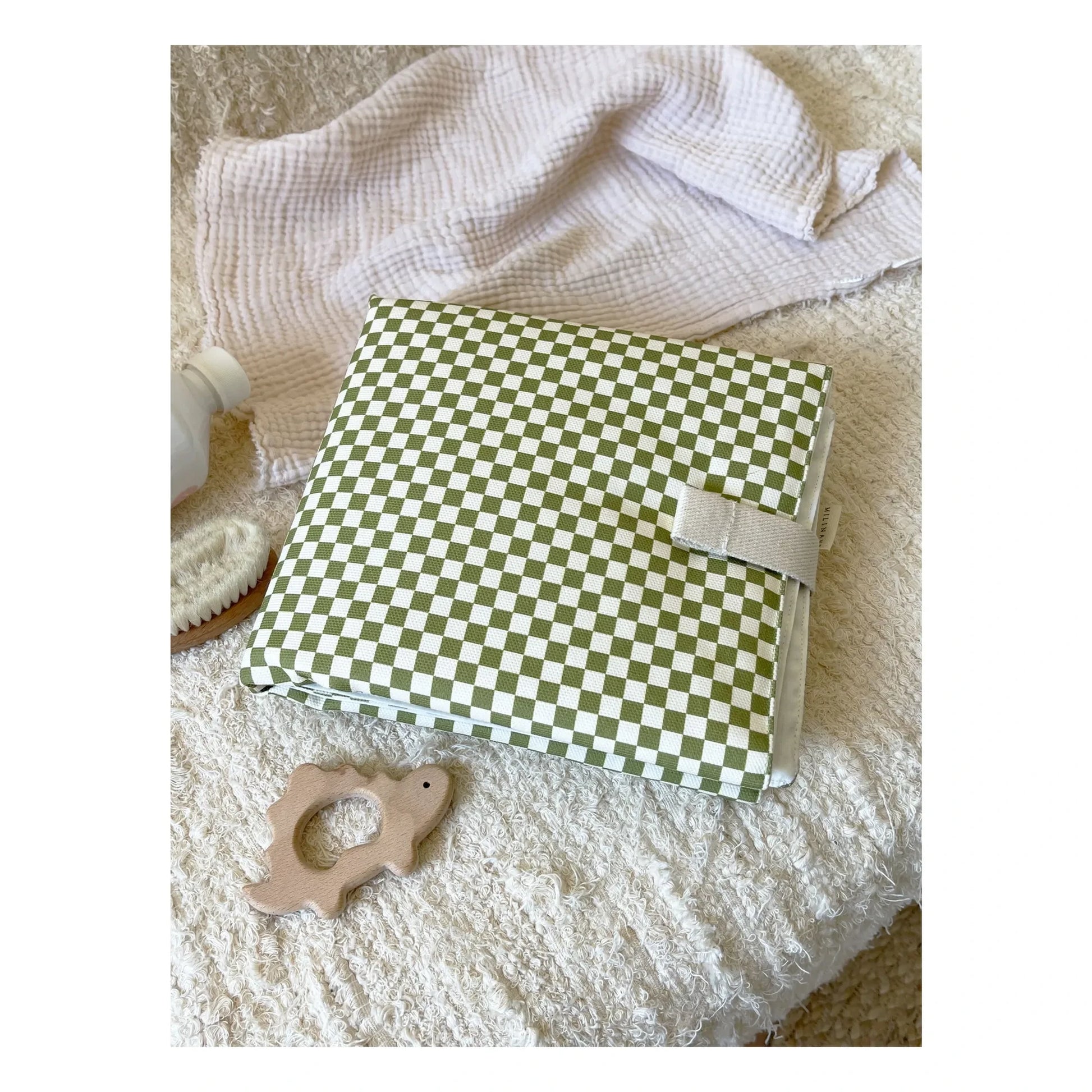 Milinane - Adam travel changing mat | Ecru