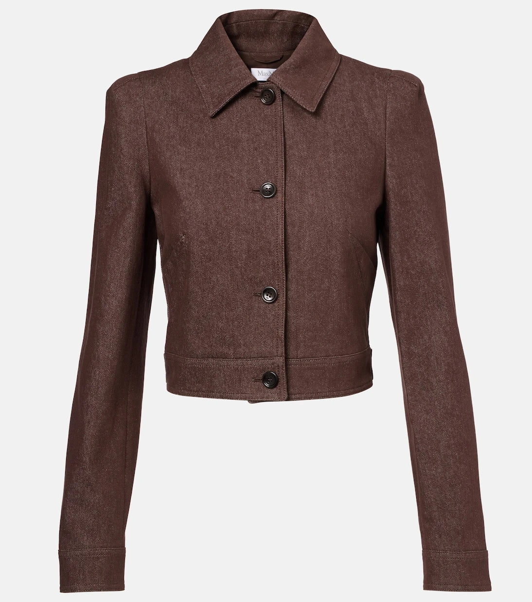 Max Mara - Carpa cropped cotton jacket