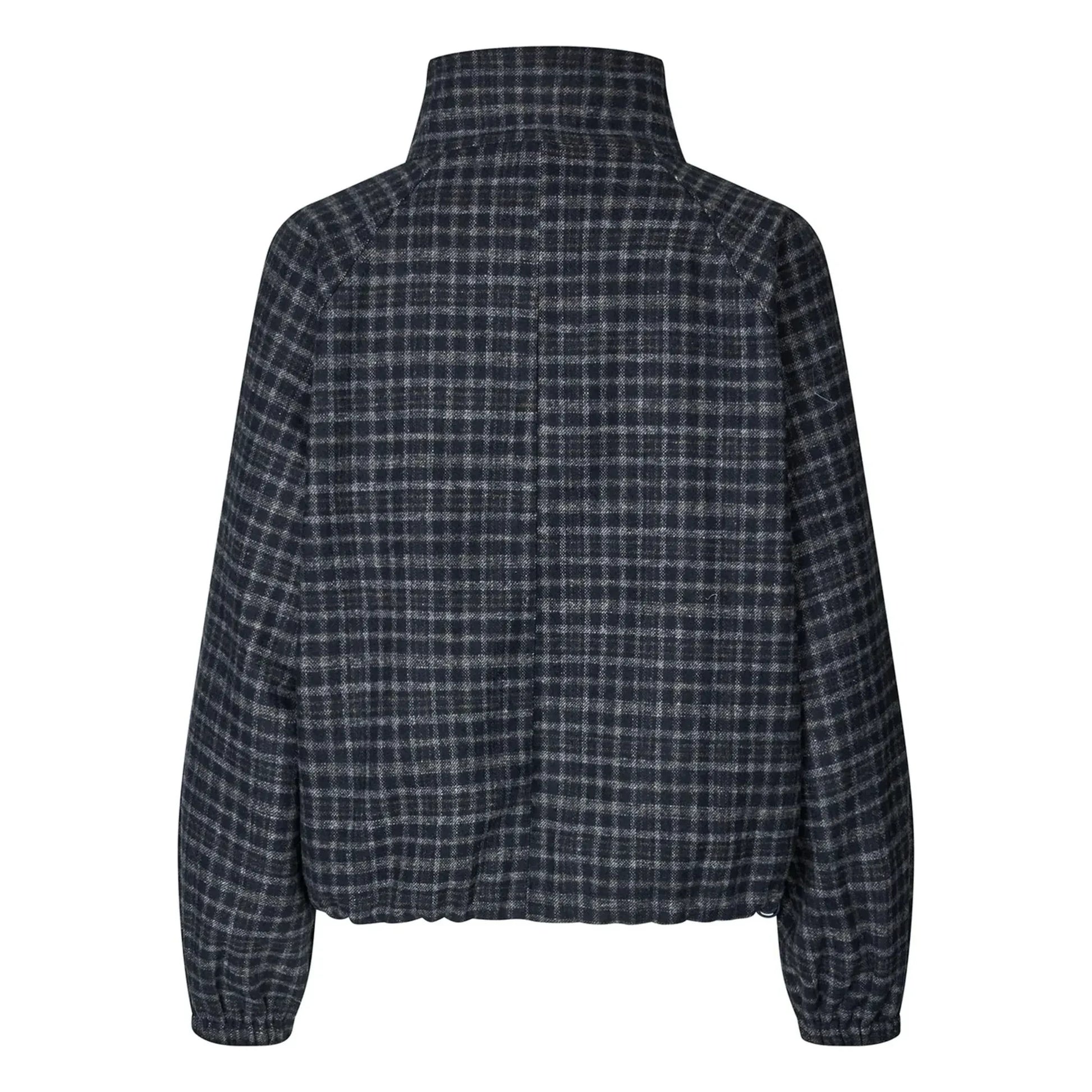 Lollys Laundry - Mae Carreaux Jacket | Midnight blue