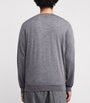 Virgin Wool Crew-Neck Sweater 930-GREY
