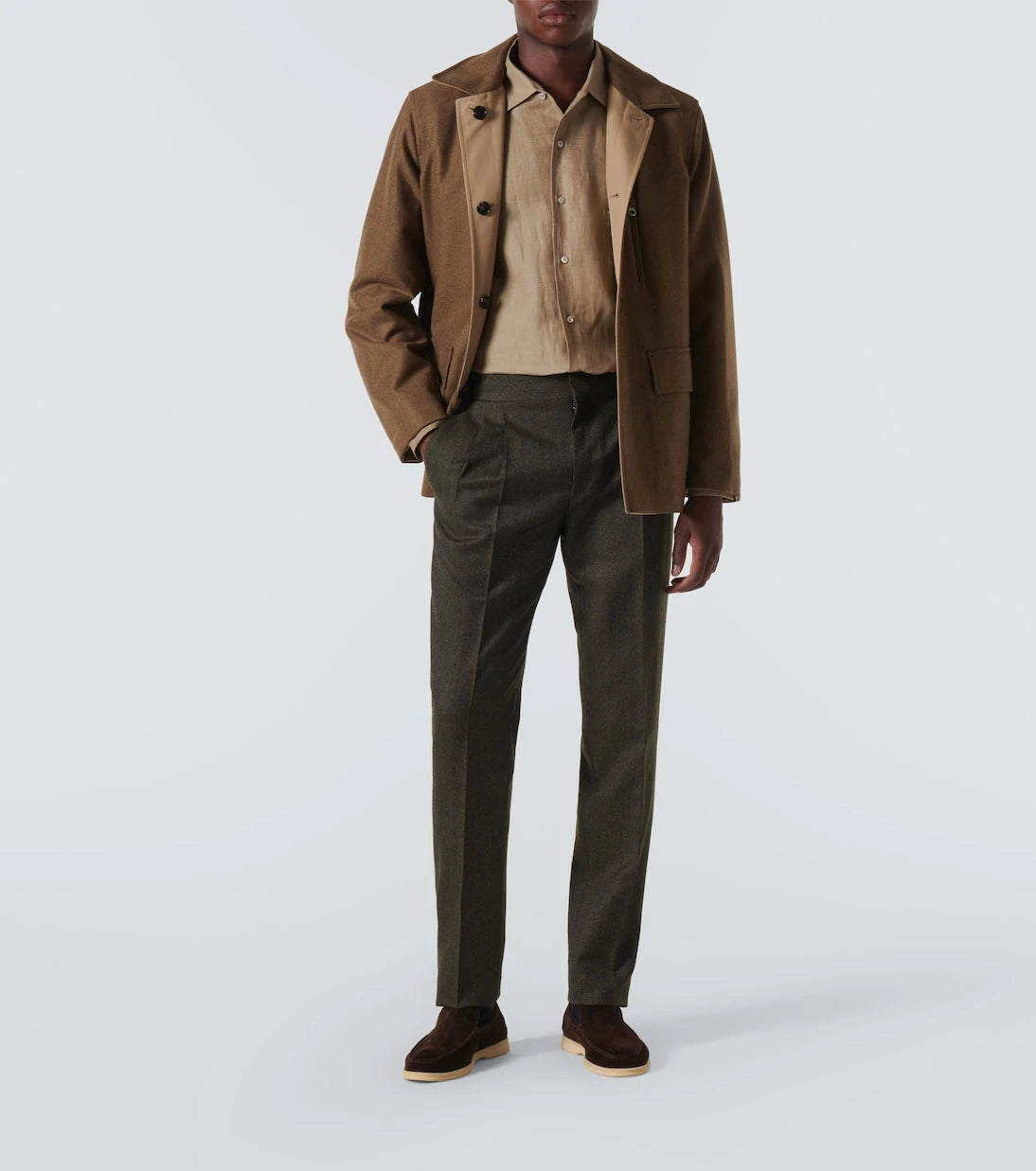 Loro Piana - قميص أندريه من الكتان