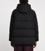 Yves Salomon Black Down-Mink Technical Puffer Jacket (76cm)