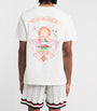 Cotton Tennis Club Print T-Shirt