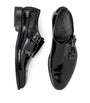 Finnion Monk Strap Leather Shoes