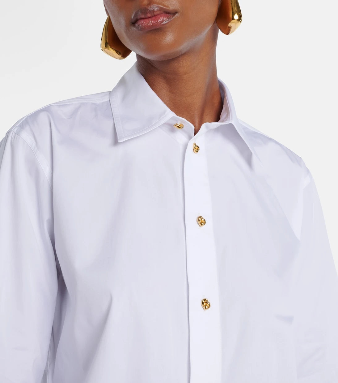 Bottega Veneta - Knot cotton poplin shirt