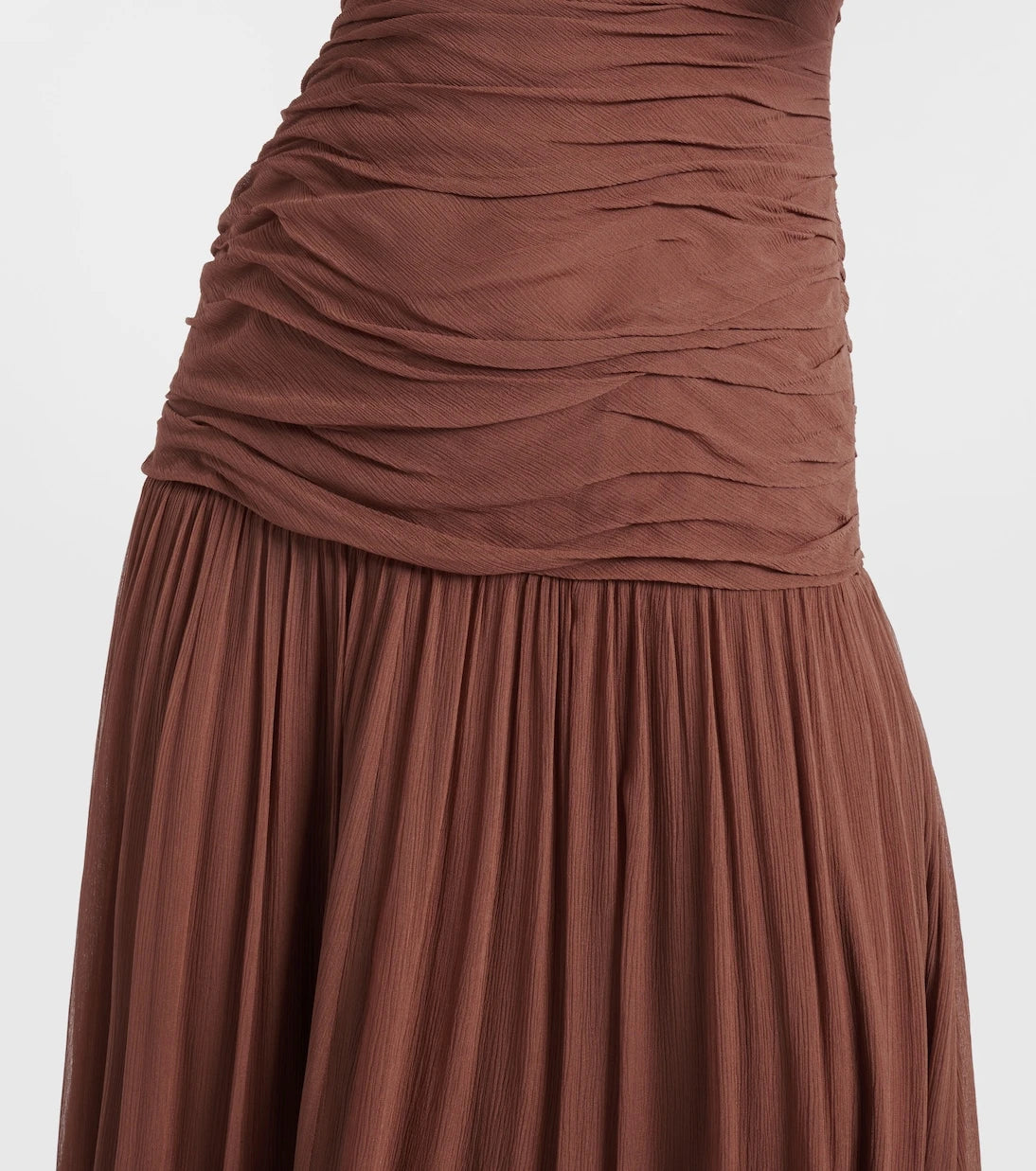 Staud - Dalton gathered ruched maxi dress