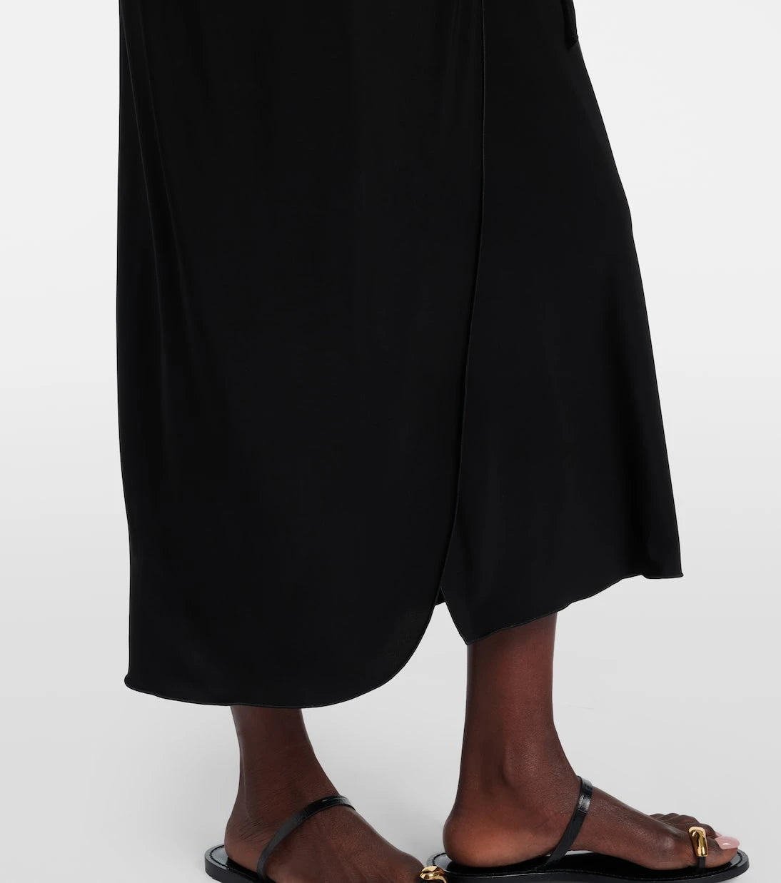 Max Mara - Jersey wrap skirt