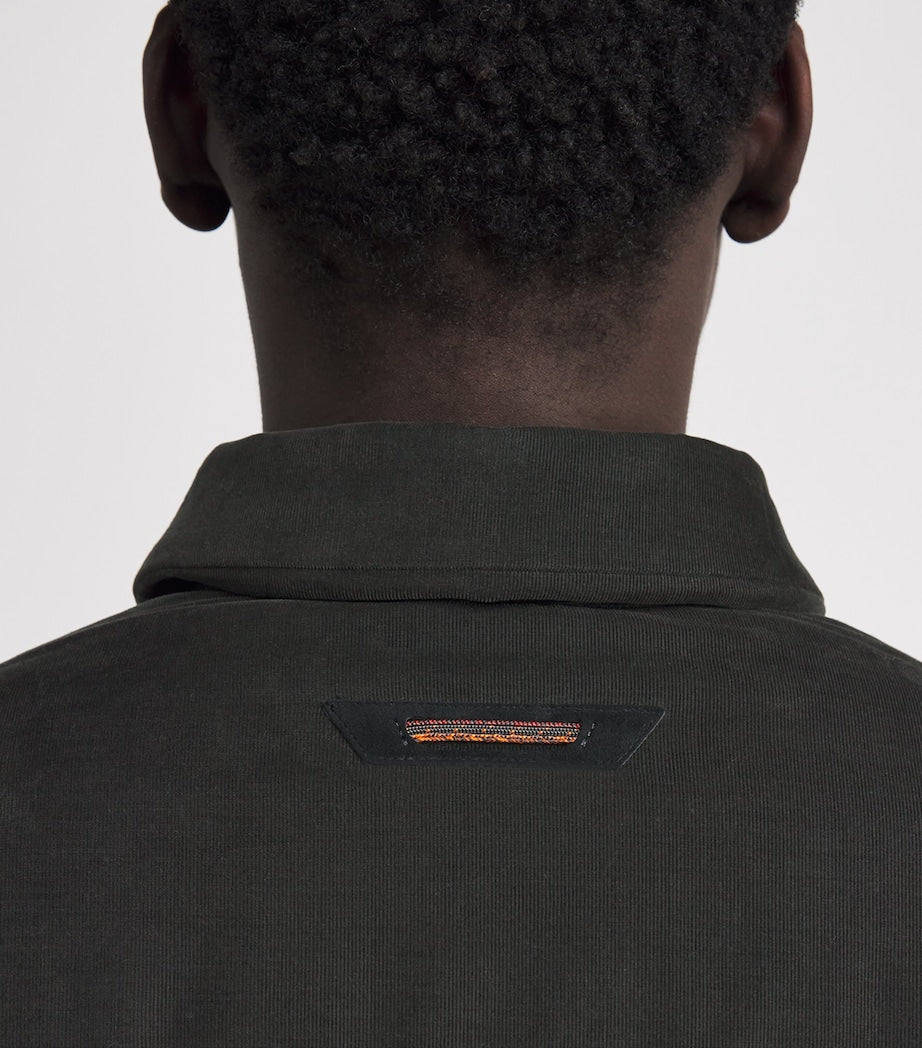 Sease Green Cotton Padded Gate 2.0 Overshirt