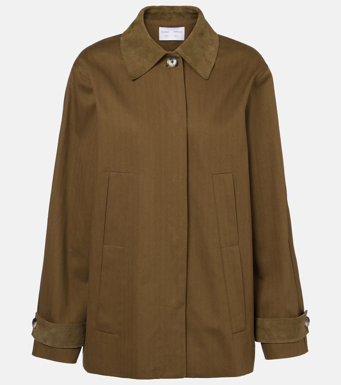Proenza Schouler - Angela herringbone cotton jacket